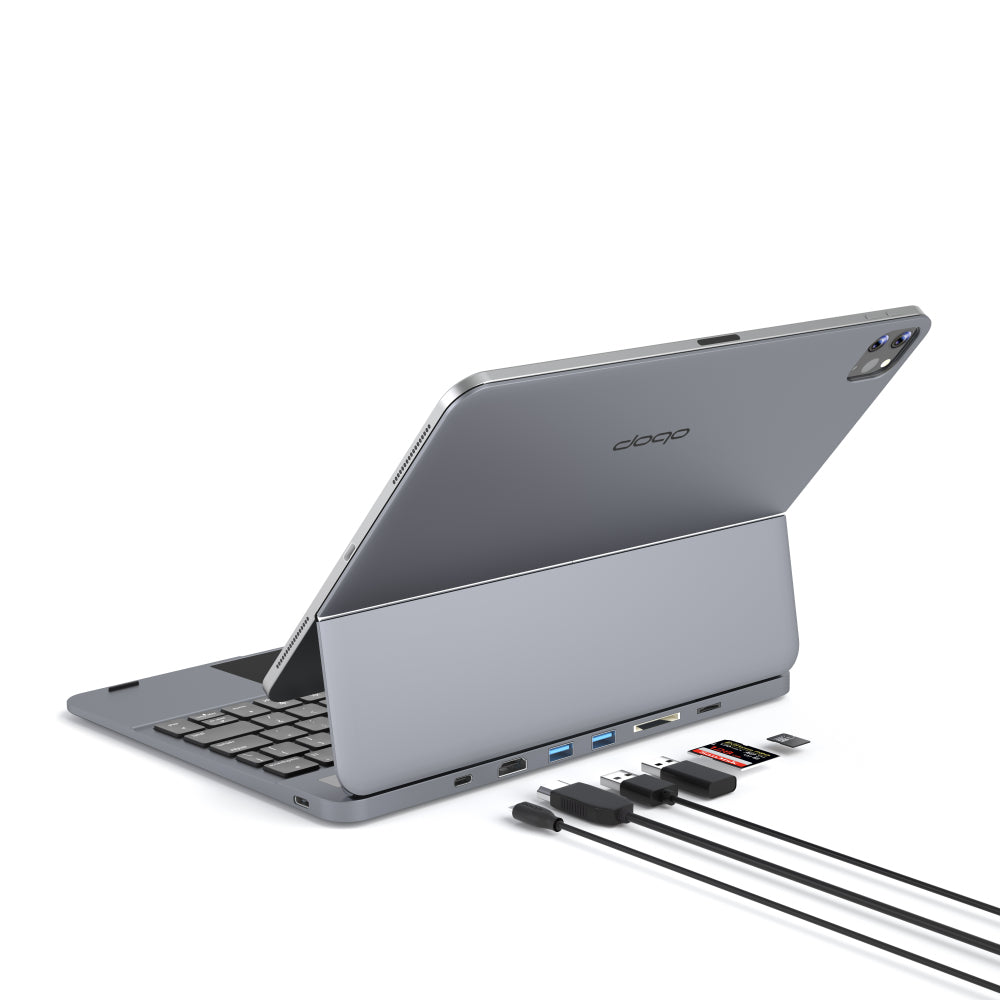 Doqo AluHub™ iPad Keyboard Case For iPad Prou0026Air – doqoshop